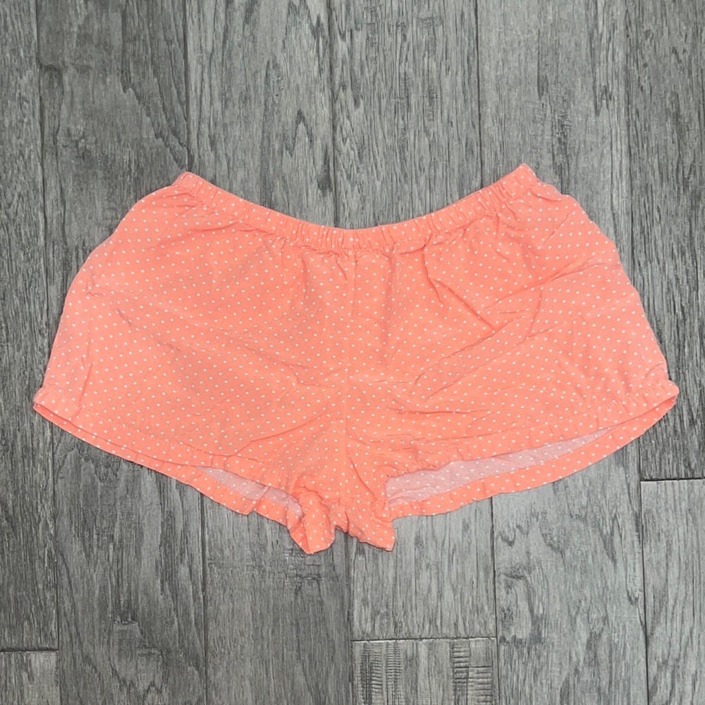 La Vie En Rose Pink Polka Pj Shorts